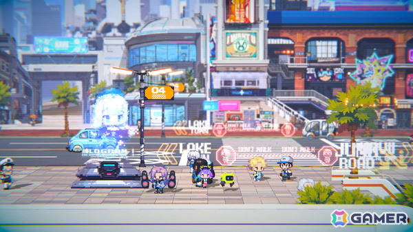「Dynamite Blue」が9月30日にiOS/Android/Steam向けに配信！サイバーパンク都市を舞台にした物語重視の2.5Dターン制コレクションRPGの画像