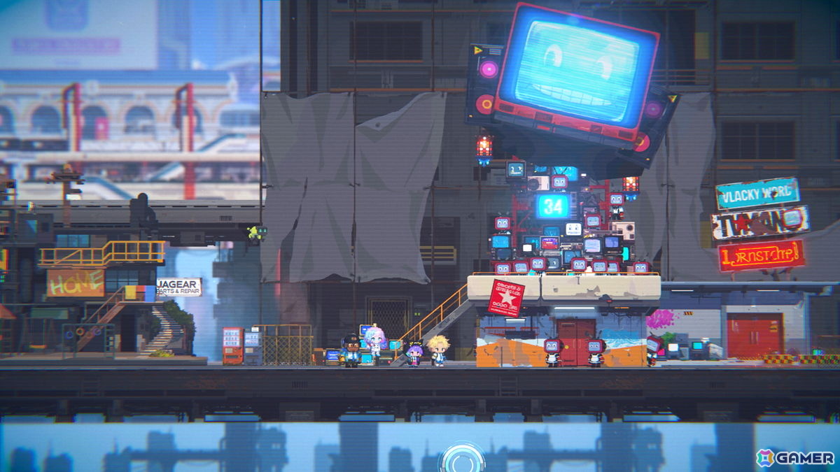 「Dynamite Blue」が9月30日にiOS/Android/Steam向けに配信！サイバーパンク都市を舞台にした物語重視の2.5Dターン制コレクションRPGの画像8