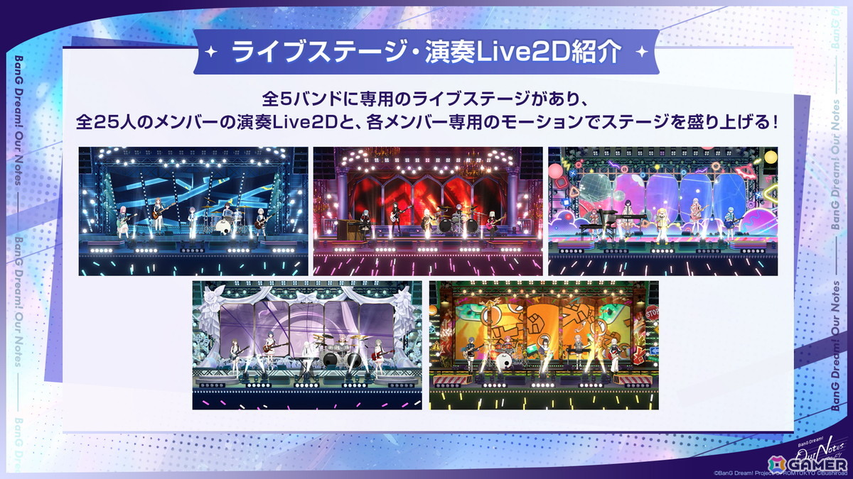「バンドリ!アワーノーツ」正式リリース日が9月24日に決定!刷新されたキービジュアルやゲームトレーラーも公開にの画像