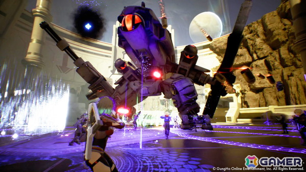 ガンホー完全新作の共闘弾幕シューター「B.L.U.E. NOVA」が2027年配信！出会いで覚醒する「リングシステム」によって超強化＆弾丸撃ち放題にの画像