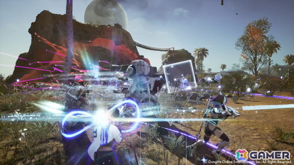 ガンホー完全新作の共闘弾幕シューター「B.L.U.E. NOVA」が2027年配信！出会いで覚醒する「リングシステム」によって超強化＆弾丸撃ち放題にの画像3