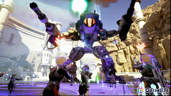 ガンホー完全新作の共闘弾幕シューター「B.L.U.E. NOVA」が2027年配信！出会いで覚醒する「リングシステム」によって超強化＆弾丸撃ち放題にの画像5