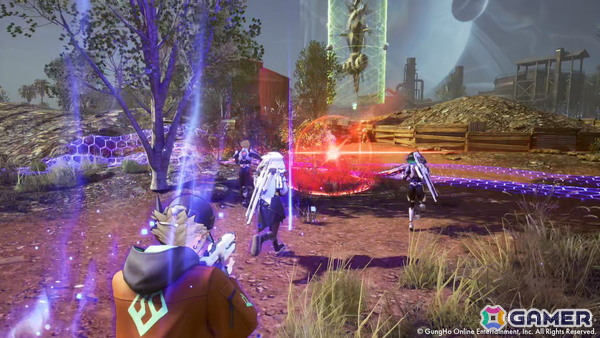 ガンホー完全新作の共闘弾幕シューター「B.L.U.E. NOVA」が2027年配信！出会いで覚醒する「リングシステム」によって超強化＆弾丸撃ち放題にの画像