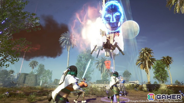 ガンホー完全新作の共闘弾幕シューター「B.L.U.E. NOVA」が2027年配信！出会いで覚醒する「リングシステム」によって超強化＆弾丸撃ち放題にの画像