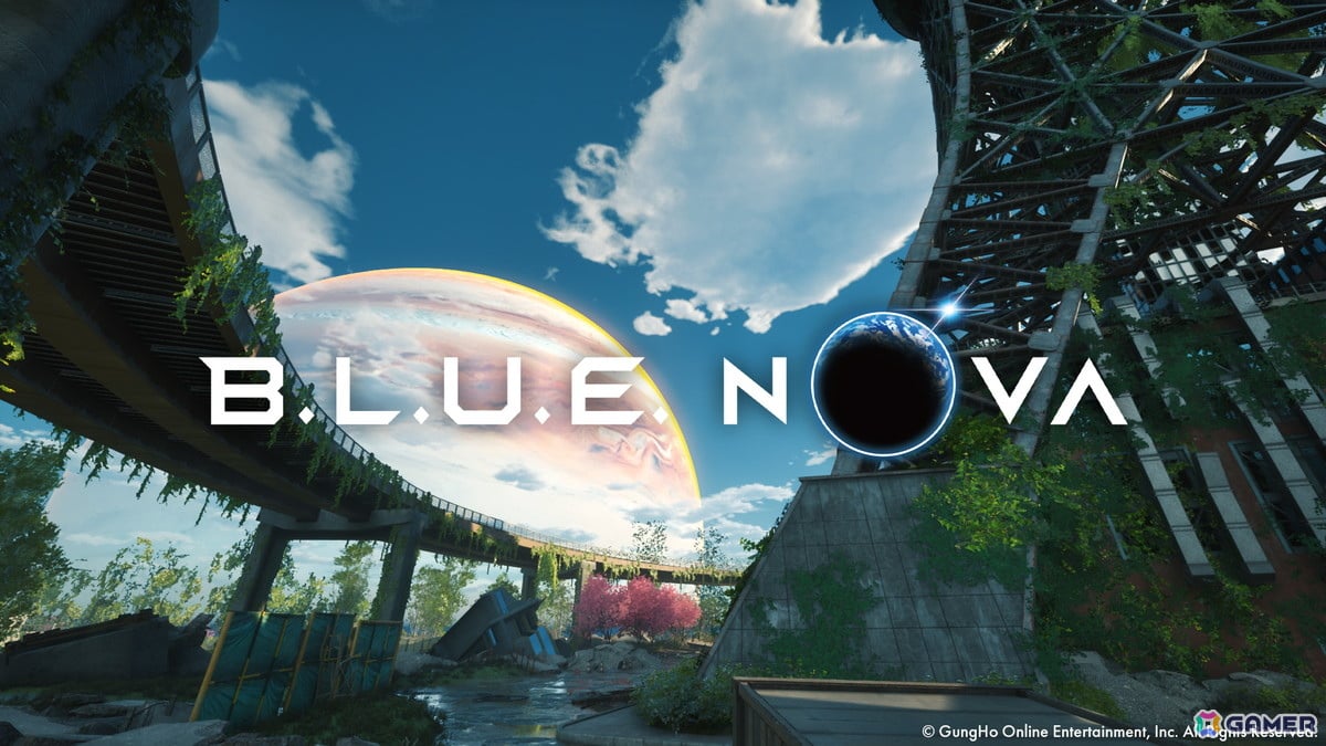 ガンホー完全新作の共闘弾幕シューター「B.L.U.E. NOVA」が2027年配信！出会いで覚醒する「リングシステム」によって超強化＆弾丸撃ち放題にの画像
