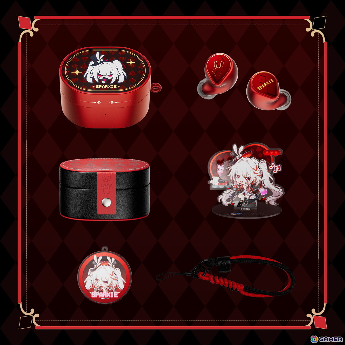 「崩壊:スターレイル」火花コラボの「MOONDROP Sparxie」が登場!限定音声やアクスタ付きで16,200円の画像
