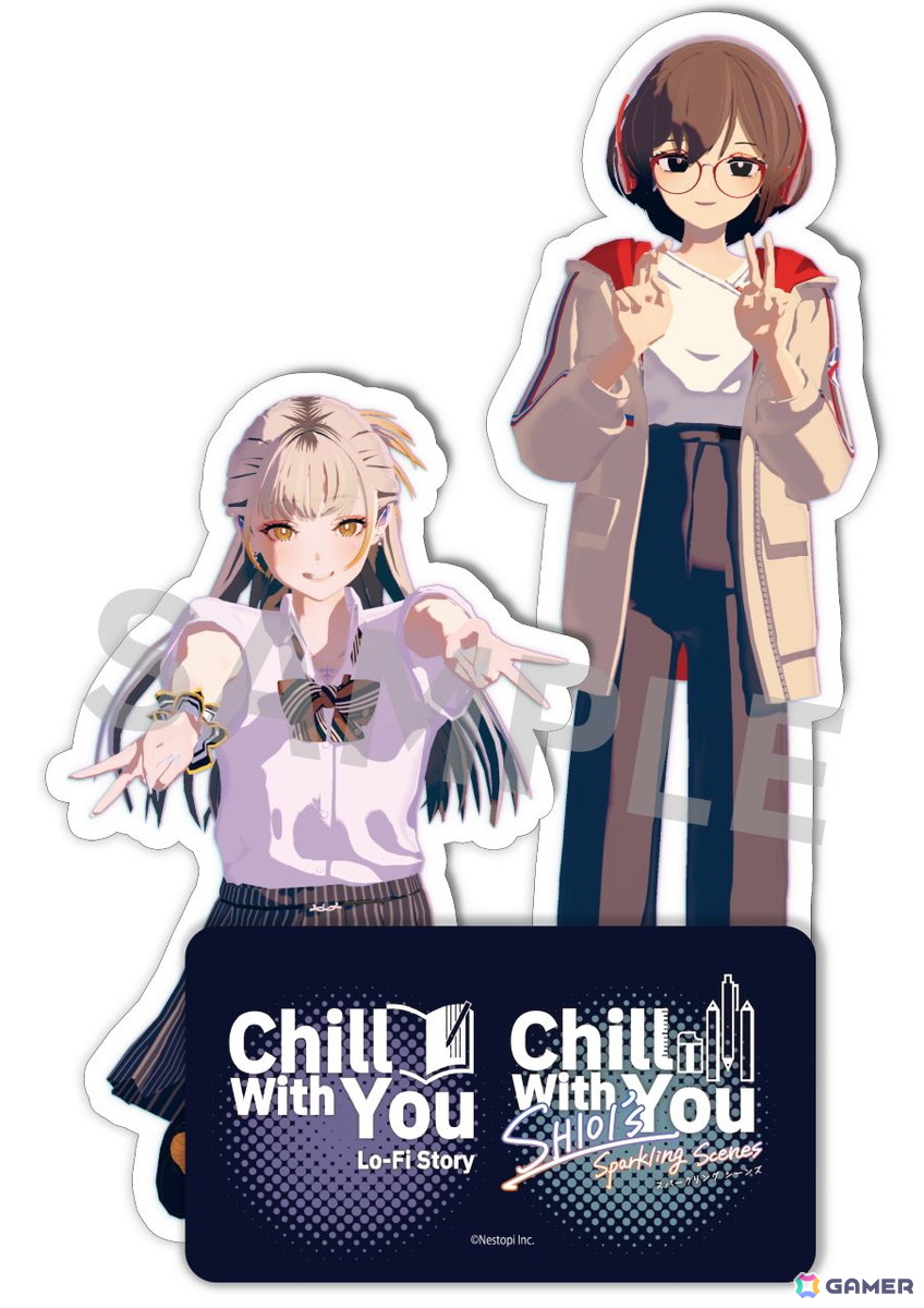 「Chill with You」シリーズ2作品がTGS2026に出展！サトネのコースター＆シオイのふくろを数量限定でプレゼントの画像