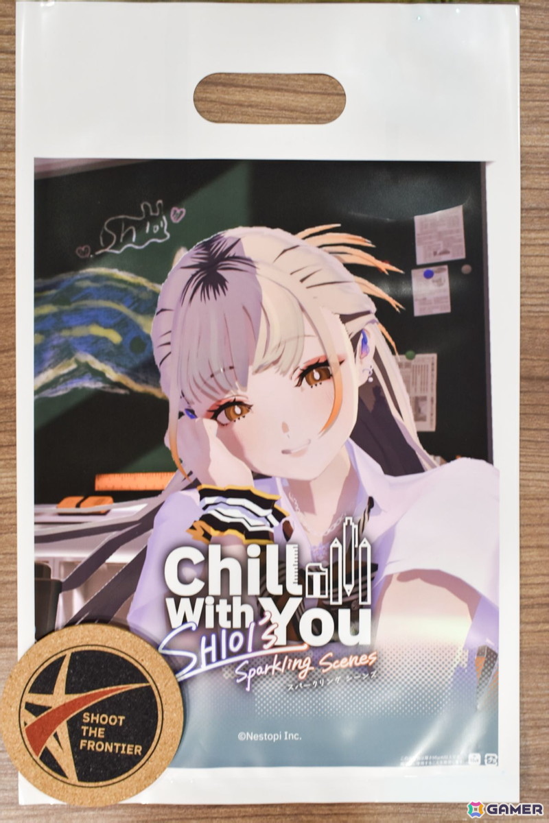 「Chill with You」シリーズ2作品がTGS2026に出展！サトネのコースター＆シオイのふくろを数量限定でプレゼントの画像