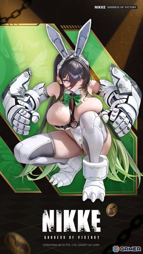 「勝利の女神：NIKKE」に新SSR「ギルティ：マイティバニー」と「シン：スウィフトバニー」が登場！最新バージョン「COIN RUSH SHOWDOWN」が9月17日に配信の画像3