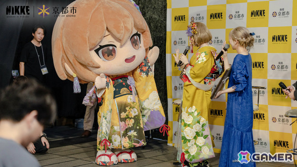 「『勝利の女神：NIKKE』in 京都 2026」ニデック京都タワーがアニス：スターカラーのイエローに！点灯式の事後レポートが公開の画像3