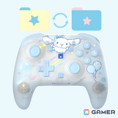 クロミやシナモロール、ポムポムプリンがデザインされたワイヤレスホリパッド TURBO for Nintendo Switch 2が10月に発売!の画像