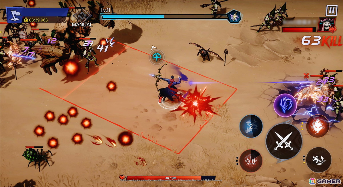 「俺だけレベルアップな件：KARMA」は君主戦争の27年間を描くローグライトアクションRPG！武器ごとに異なるアクションに注目【TGS2026】の画像