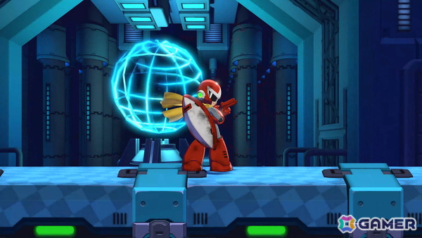 「ロックマン: デュアル オーバーライド」をブルースで先行プレイ！驚きの「オーバーライド」や多彩なシールドアクションでステージを駆け抜けたの画像16