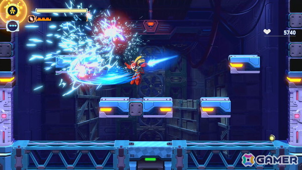 「ロックマン: デュアル オーバーライド」をブルースで先行プレイ！驚きの「オーバーライド」や多彩なシールドアクションでステージを駆け抜けたの画像3