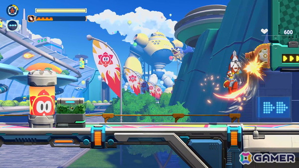 「ロックマン: デュアル オーバーライド」をブルースで先行プレイ！驚きの「オーバーライド」や多彩なシールドアクションでステージを駆け抜けたの画像6