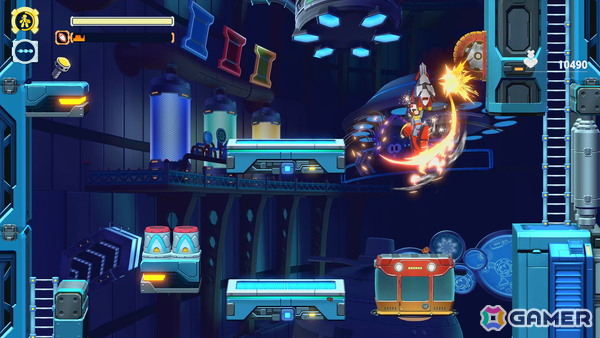「ロックマン: デュアル オーバーライド」をブルースで先行プレイ！驚きの「オーバーライド」や多彩なシールドアクションでステージを駆け抜けたの画像7