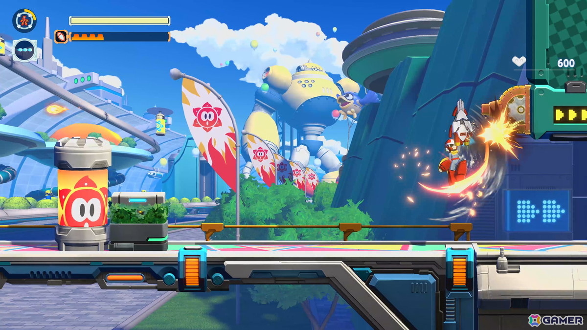 「ロックマン: デュアル オーバーライド」をブルースで先行プレイ！驚きの「オーバーライド」や多彩なシールドアクションでステージを駆け抜けたの画像