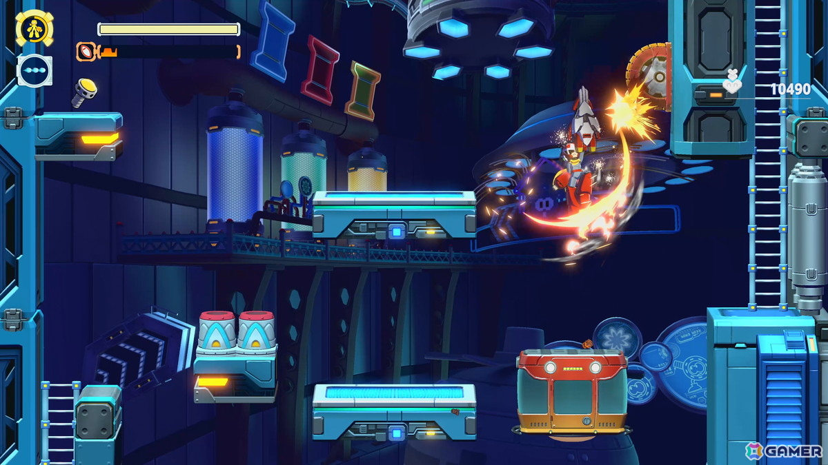 「ロックマン: デュアル オーバーライド」をブルースで先行プレイ！驚きの「オーバーライド」や多彩なシールドアクションでステージを駆け抜けたの画像
