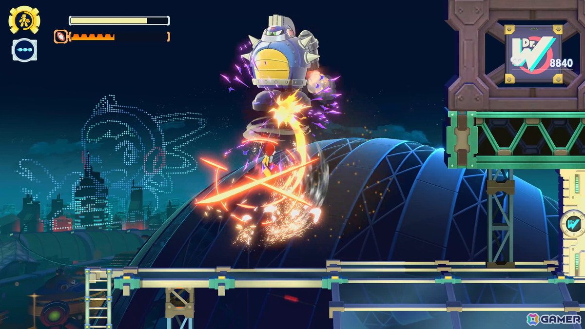 「ロックマン: デュアル オーバーライド」をブルースで先行プレイ！驚きの「オーバーライド」や多彩なシールドアクションでステージを駆け抜けたの画像