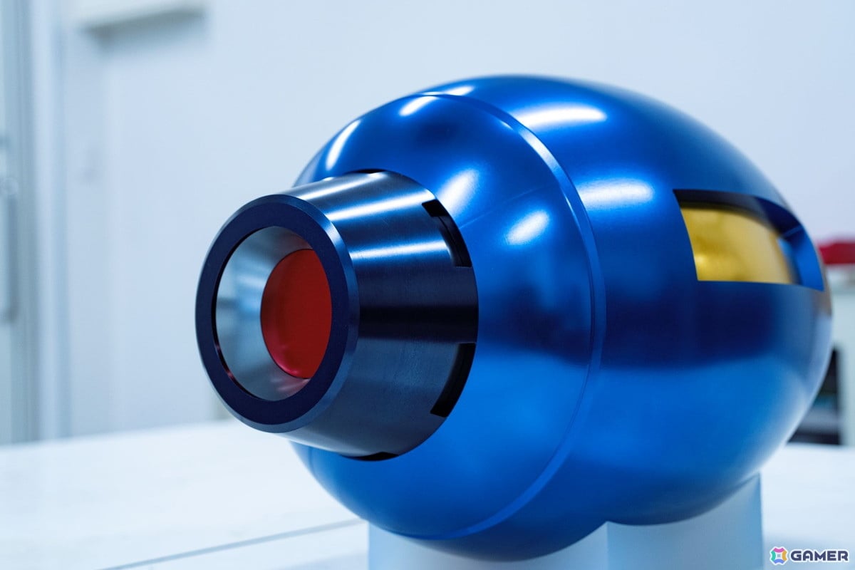 “究極の青を追求した1/1スケールロックバスター”が東京ゲームショウ2026のカプコンブースに展示！の画像