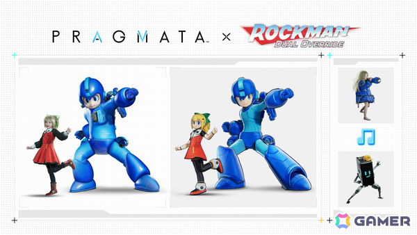 「プラグマタ」無料DLC「ロックマン」パックが配信！ロックマン＆ロールになりきれる衣装やBGM、エモートを収録の画像1
