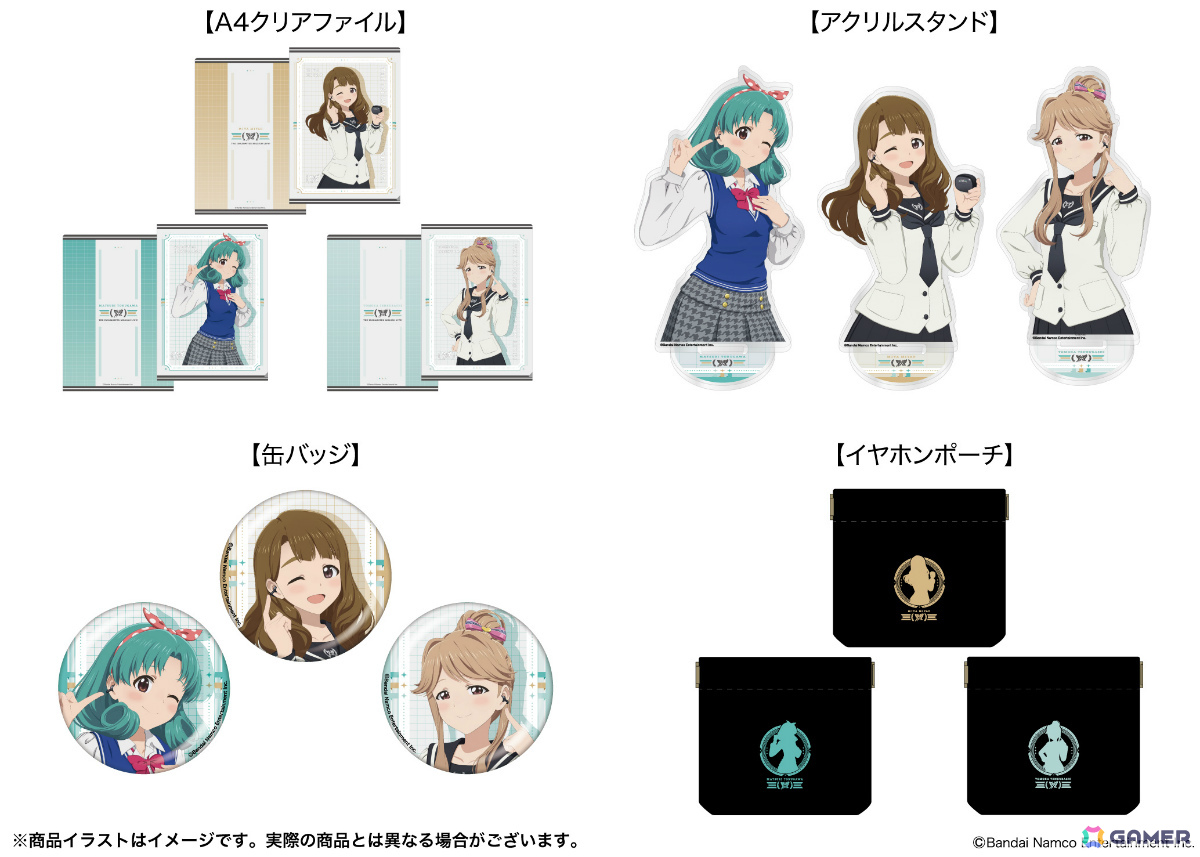 OVA「アイドルマスター ミリオンライブ!~いつか、真ん中で~」美也、朋花、まつりの録り下ろしボイスを搭載したコラボイヤホンの受注販売が9月18日より開始!の画像