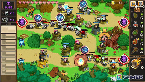 ドット絵タワーディフェンス「ピクセルヒーロースクランブル プラス」が12月1日に発売！体験版もSteamで配信予定の画像2