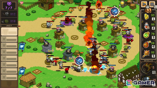 ドット絵タワーディフェンス「ピクセルヒーロースクランブル プラス」が12月1日に発売！体験版もSteamで配信予定の画像20