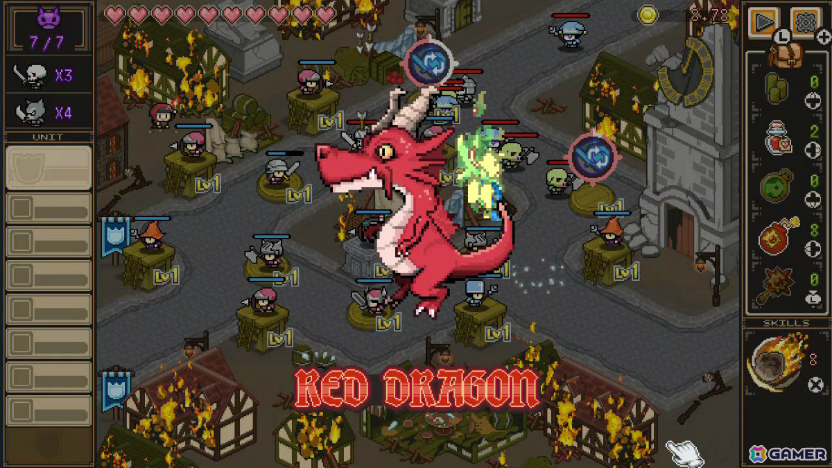 ドット絵タワーディフェンス「ピクセルヒーロースクランブル プラス」が12月1日に発売!体験版もSteamで配信予定の画像