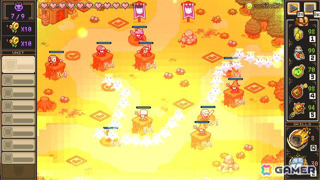 ドット絵タワーディフェンス「ピクセルヒーロースクランブル プラス」が12月1日に発売!体験版もSteamで配信予定の画像