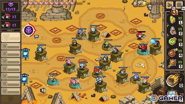 ドット絵タワーディフェンス「ピクセルヒーロースクランブル プラス」が12月1日に発売！体験版もSteamで配信予定の画像6