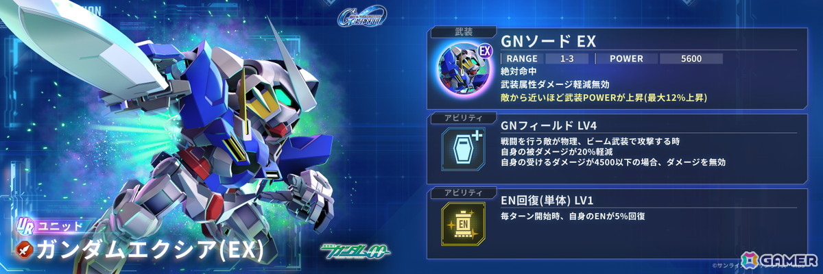 「SDガンダム ジージェネレーション エターナル」ストーリーイベント「機動戦士ガンダム00F」が開催!の画像