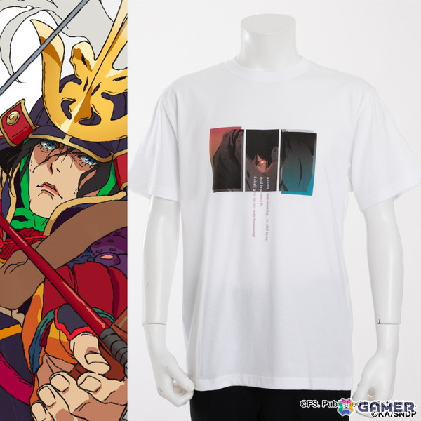アニメ「SEKIRO: NO DEFEAT」コラボのTシャツ＆パーカーがSuperGroupiesより登場！狼や九郎、葦名弦一郎の印象的なシーンを活かしたデザインにの画像