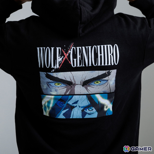 アニメ「SEKIRO: NO DEFEAT」コラボのTシャツ＆パーカーがSuperGroupiesより登場！狼や九郎、葦名弦一郎の印象的なシーンを活かしたデザインにの画像