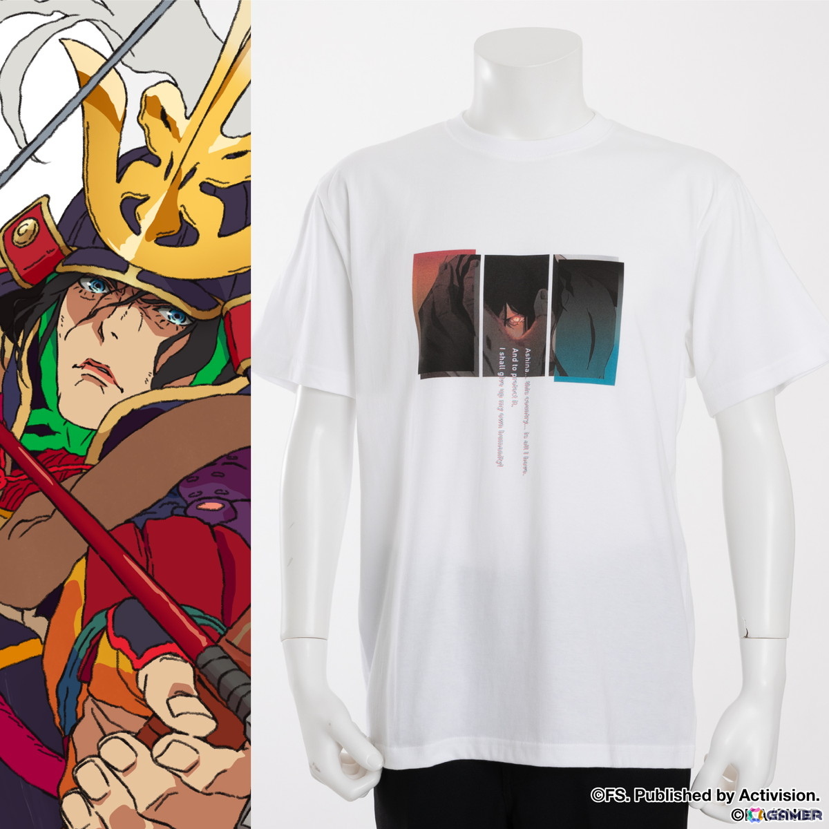 アニメ「SEKIRO: NO DEFEAT」コラボのTシャツ＆パーカーがSuperGroupiesより登場！狼や九郎、葦名弦一郎の印象的なシーンを活かしたデザインにの画像34