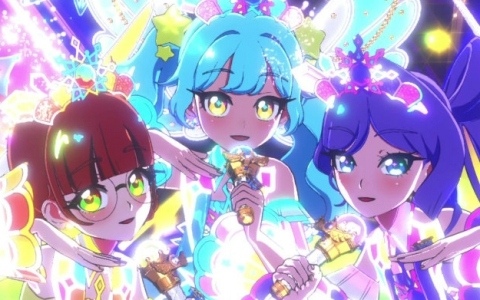 「おねがいアイプリ 4だん」が10月1日より順次スタート！いのりのチーム・スマイルハートとあおいのチーム・ピュアハートで3人ライブを楽しめる