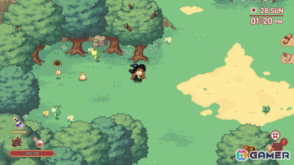 魔女生活RPG「Little Witch in the Woods」Xbox Series X|S/Xbox One/Switch版がリリース！の画像