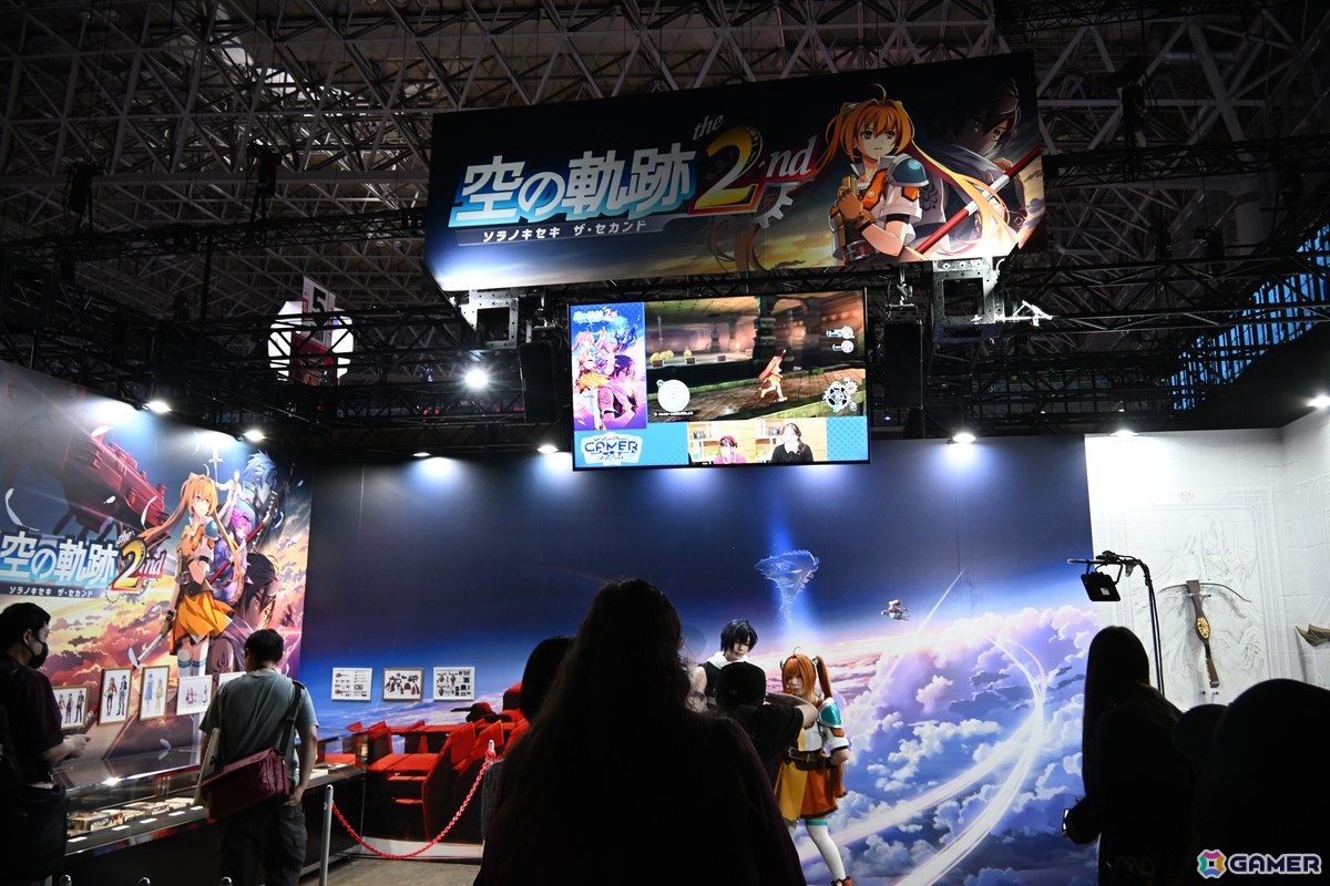 「空の軌跡 the 2nd」原寸大武器を持っての撮影が可能！エステルとヨシュアの公式コスプレイヤーの撮影タイムも【TGS2026】の画像