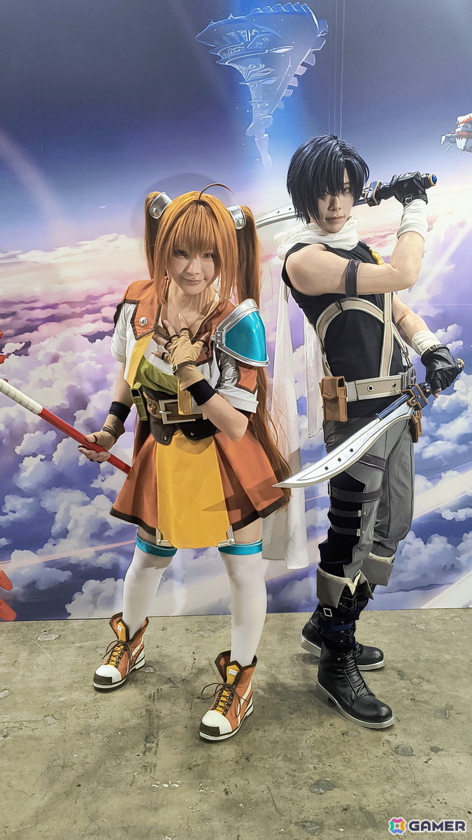 「空の軌跡 the 2nd」原寸大武器を持っての撮影が可能！エステルとヨシュアの公式コスプレイヤーの撮影タイムも【TGS2026】の画像