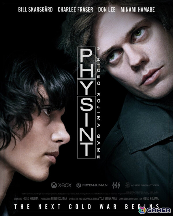 「PHYSINT」の主人公はスウェーデン出身の俳優兼プロデューサー ビル・スカルスガルドさんが担当！小島秀夫氏が撮影したキービジュアルも公開の画像1