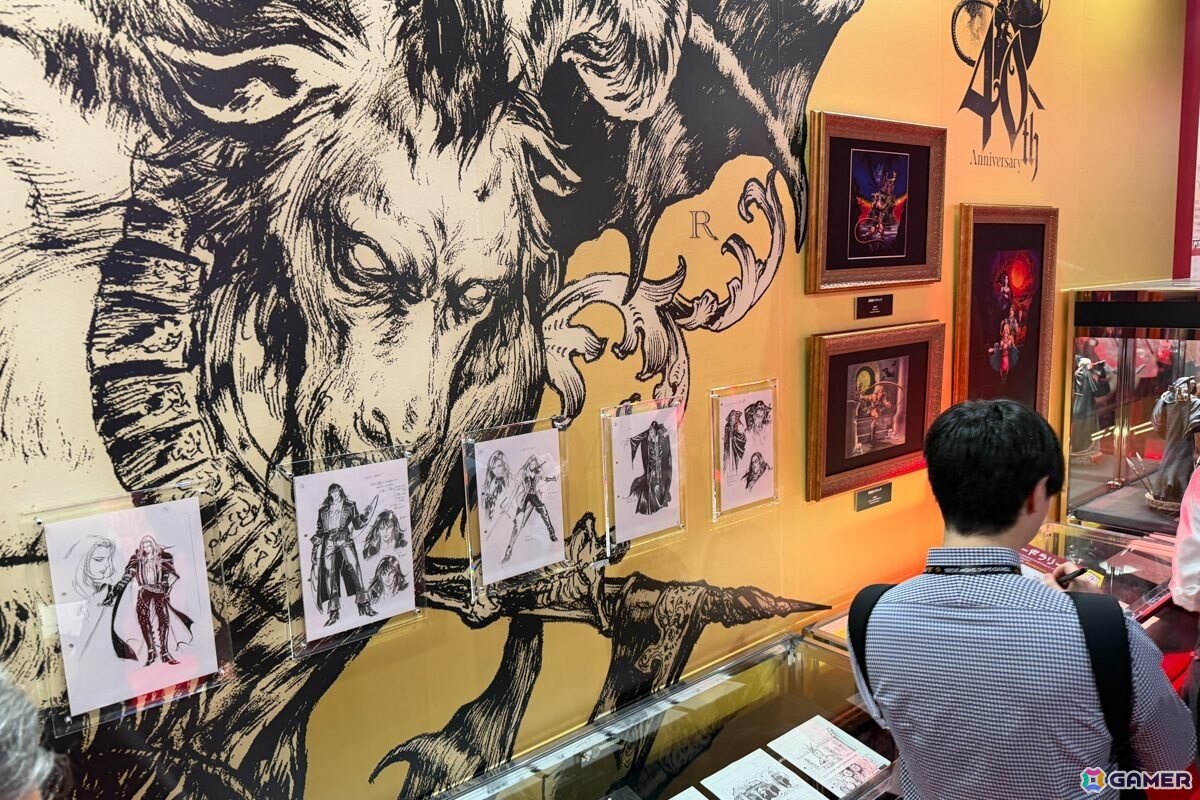 「↑↑↓↓←→←→BA」40周年の特別展示も！KONAMIブースの模様＆「Castlevania: Belmont's Curse」などを出展【TGS2026】の画像