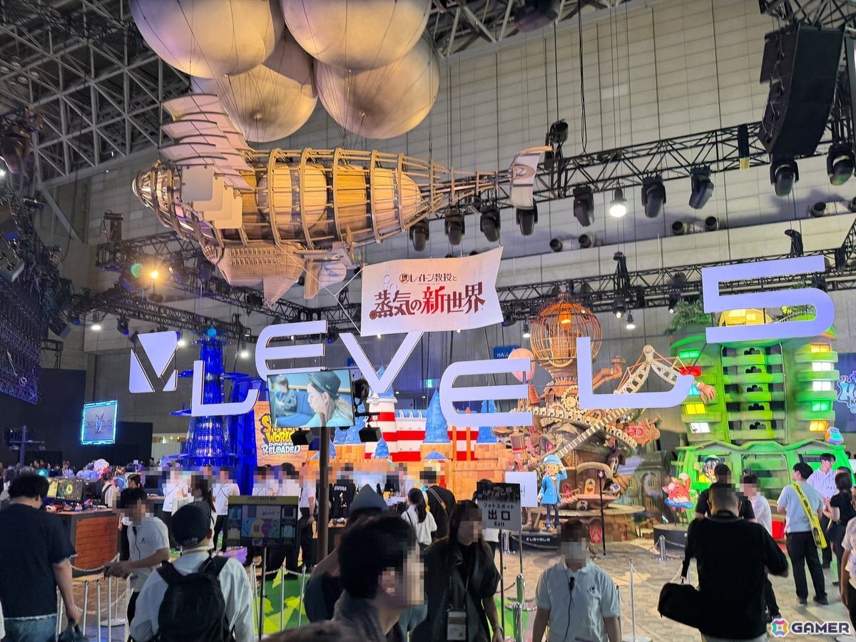 「レイトン教授」「ホーリーホラーマンション」などの世界が広がる！レベルファイブ史上最大規模のブースを紹介【TGS2026】の画像