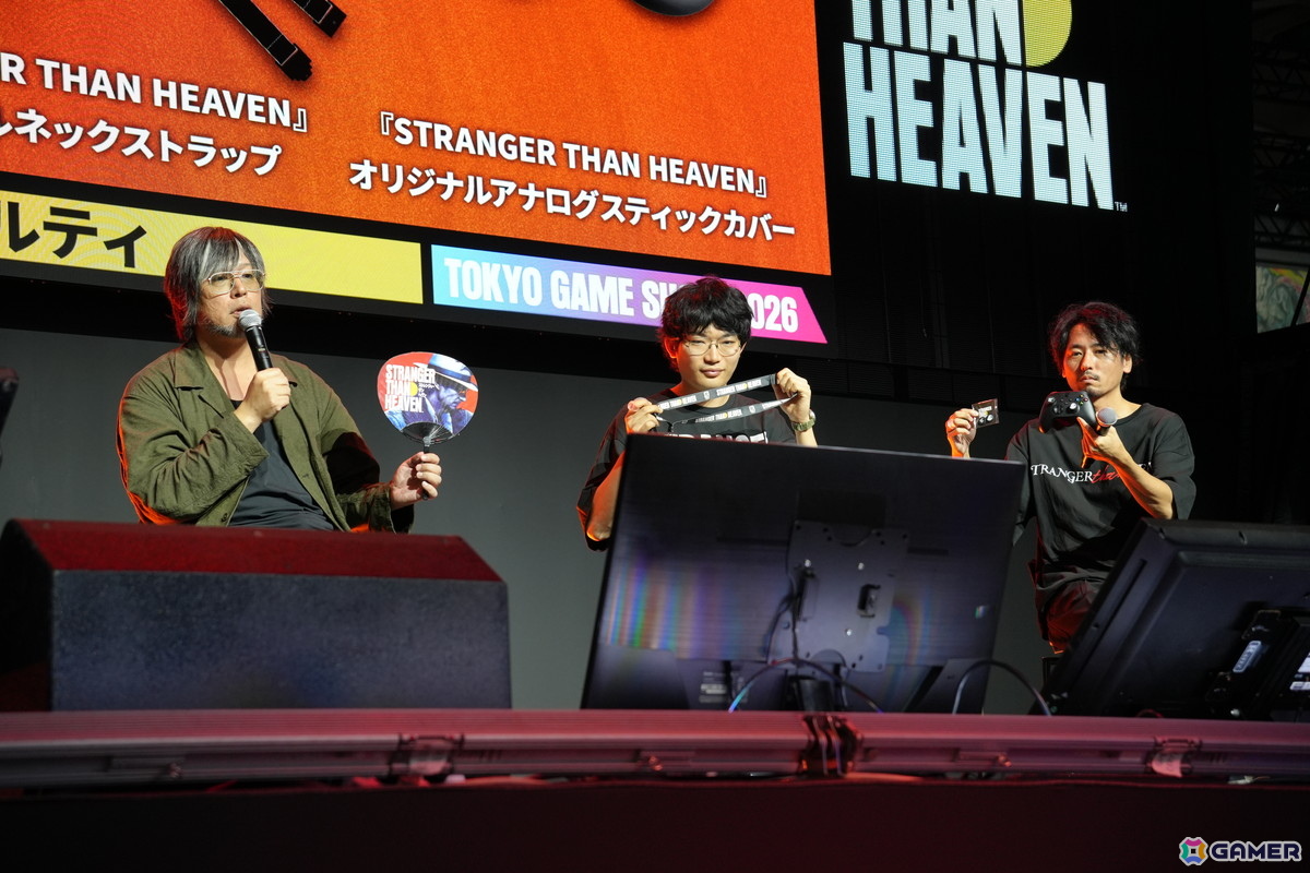 RGGスタジオ完全新作「STRANGER THAN HEAVEN」ステージレポート！東映とのコラボやモグライダー・芝大輔さんの出演など新情報が発表【TGS2026】の画像