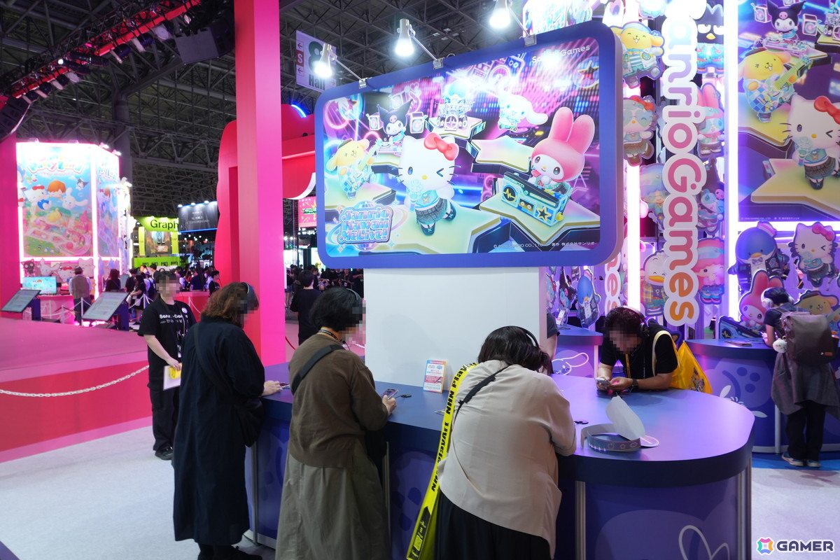 サンリオキャラクターが彩る「Sanrio Games」初のTGSブース！「フラガリアメモリーズ」のイラスト展示や限定ノベルティも【TGS2026】の画像