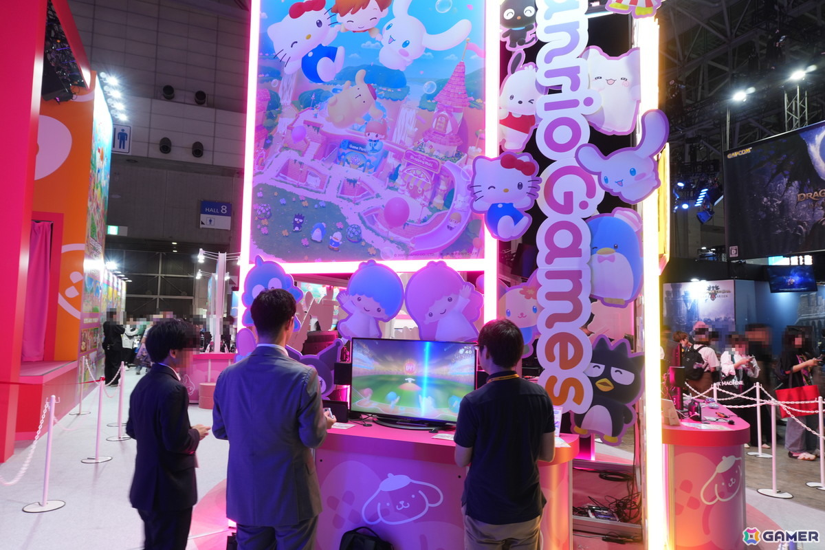 サンリオキャラクターが彩る「Sanrio Games」初のTGSブース！「フラガリアメモリーズ」のイラスト展示や限定ノベルティも【TGS2026】の画像