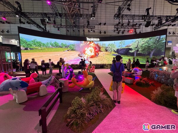 巨大な“動くジェッドラン”や実物大のパルたちが登場！ポケットペアブースの模様を紹介【TGS2026】の画像2