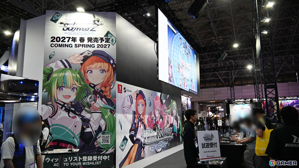 「バンドリ!アワーノーツ」登場バンドのLive2D映像を大画面で楽しめる!ブシロードブースでは「ヴァイスシュヴァルツ オンライン」の試遊も【TGS2026】の画像