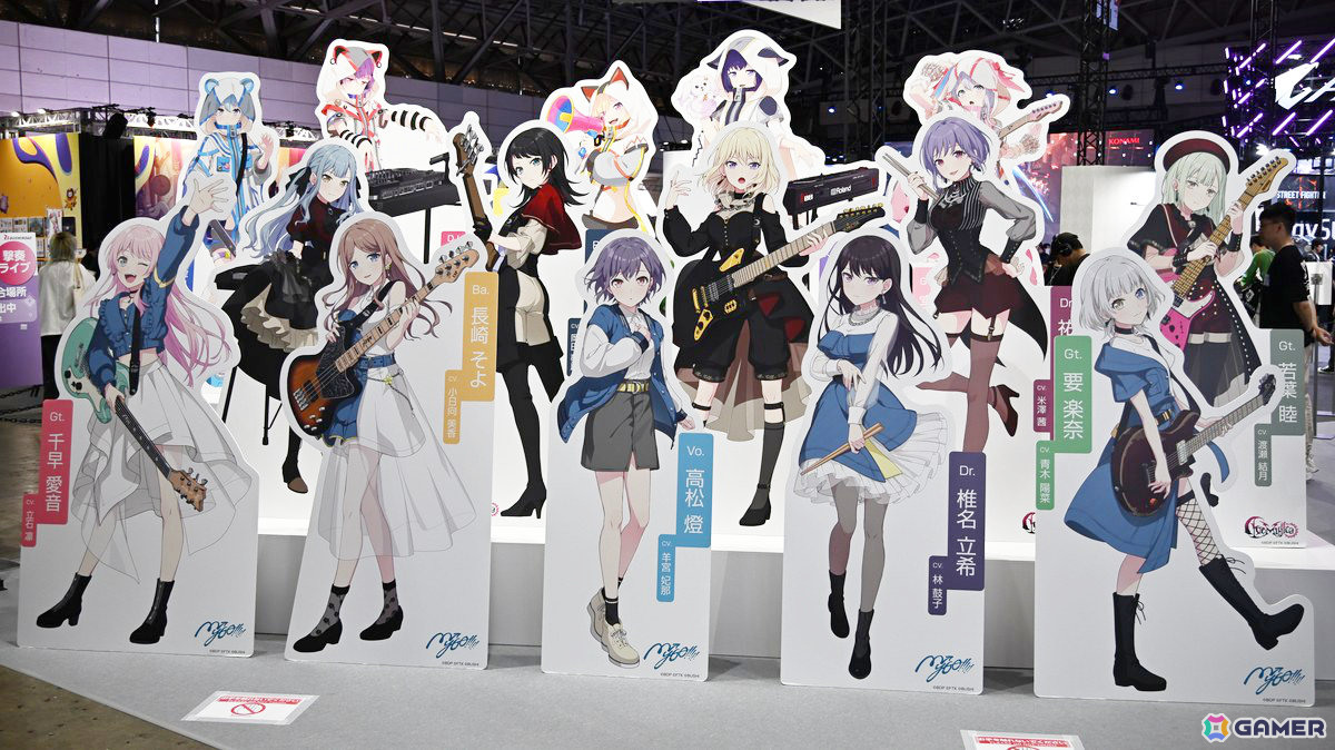 「バンドリ!アワーノーツ」登場バンドのLive2D映像を大画面で楽しめる!ブシロードブースでは「ヴァイスシュヴァルツ オンライン」の試遊も【TGS2026】の画像