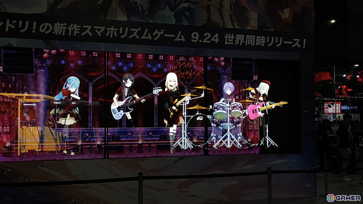 「バンドリ!アワーノーツ」登場バンドのLive2D映像を大画面で楽しめる!ブシロードブースでは「ヴァイスシュヴァルツ オンライン」の試遊も【TGS2026】の画像