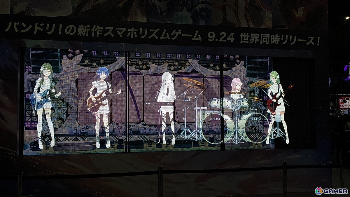 「バンドリ!アワーノーツ」登場バンドのLive2D映像を大画面で楽しめる!ブシロードブースでは「ヴァイスシュヴァルツ オンライン」の試遊も【TGS2026】の画像